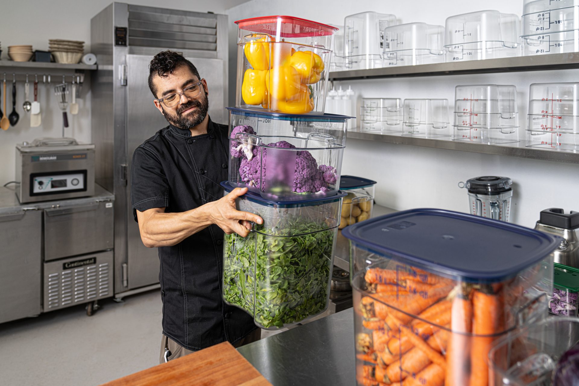 Cambro’s reusable Camsquare FreshPro Translucents will transform your mise en place