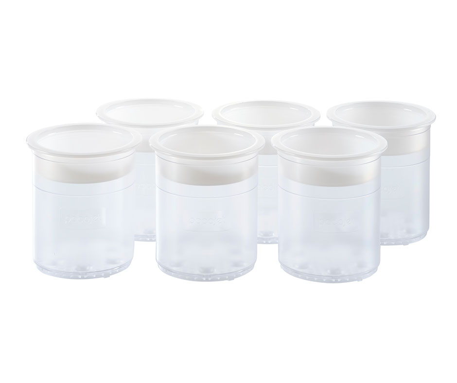P4SPB6 - PACOJET 4 SYNTHETIC PACOTIZING BEAKERS WITH LIDS - BOX OF 6 ...